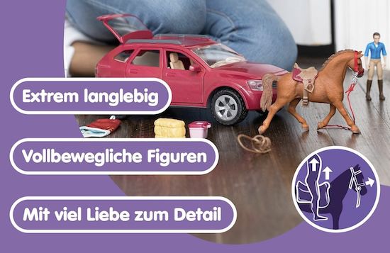 🐴 schleich Horse Club Abenteuer mit Auto und Pferdeanhänger für 49,49€ (statt 61€) 🐴 schleich Horse Club Abenteuer mit Auto und Pferdeanhänger für 49,49€ (statt 61€)