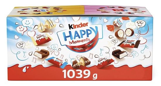 🤤 1 kg kinder Happy Moments Mini Mix für 15,99€ (statt 24€)