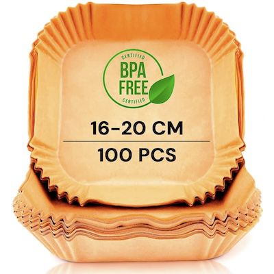 🍟 100x edihome AirFryer Backpapier, 16-20 cm ab 2,74€ (statt 8€)