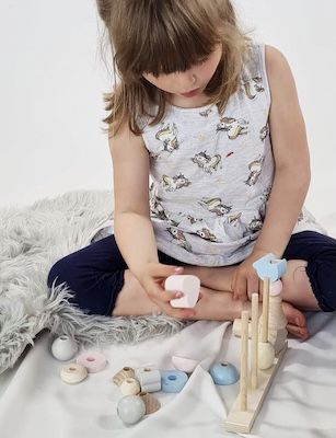 👶 Hess Holzspielzeug mit 18 Bausteinen für 5,63€ (statt 18€)