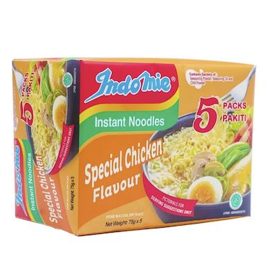 🍜 4x 5er Pack Indomie Instantnudeln Special Chicken, je 75g für 3,76€ (statt 14€)