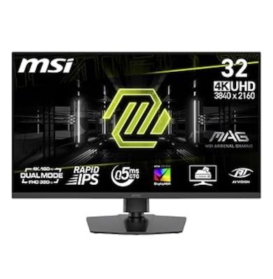 🖥️ MSI MAG 322URDF E16 – 32 Zoll 4K UHD Gaming-Monitor für 400€ (statt 515€)