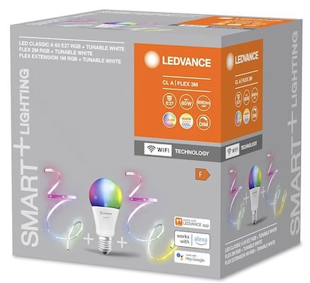 💡 Osram Ledvance SMART+ Set (E27 Birne + 2m & 1m Strip) für 9,99€ (statt 31€)