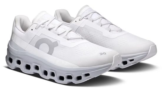 👟 On Cloudmonster Sneaker in Weiß Grau für 107,99€ (statt 138€)