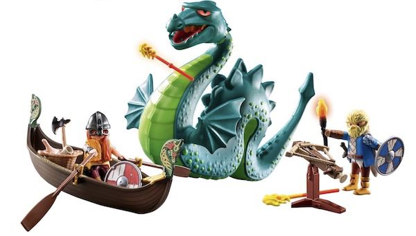 🚤 Playmobil Wikingerschiff mit Seeungeheuer für 16,66€ (statt 25€)