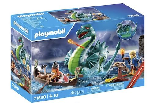 🚤 Playmobil Wikingerschiff mit Seeungeheuer für 16,66€ (statt 25€)