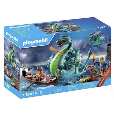 🚤 Playmobil Wikingerschiff mit Seeungeheuer für 16,66€ (statt 25€)