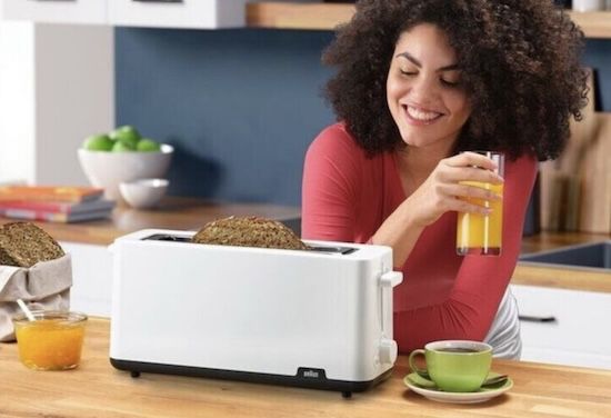 🍞 Braun Breakfast 1 HT1110WH Langschlitz-Toaster mit 8 Stufen für 34,90€ (statt 59€) 🍞 Braun Breakfast 1 HT1110WH Langschlitz Toaster mit 8 Stufen für 34,90€ (statt 59€)