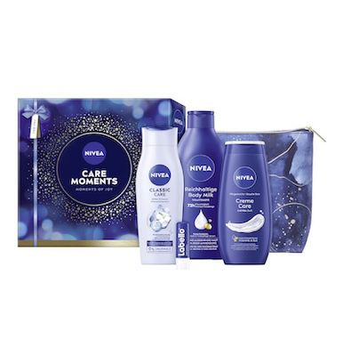 🧴 NIVEA Care Moments Geschenkset inkl. Kulturtasche ab 9,49€ (statt 15€)