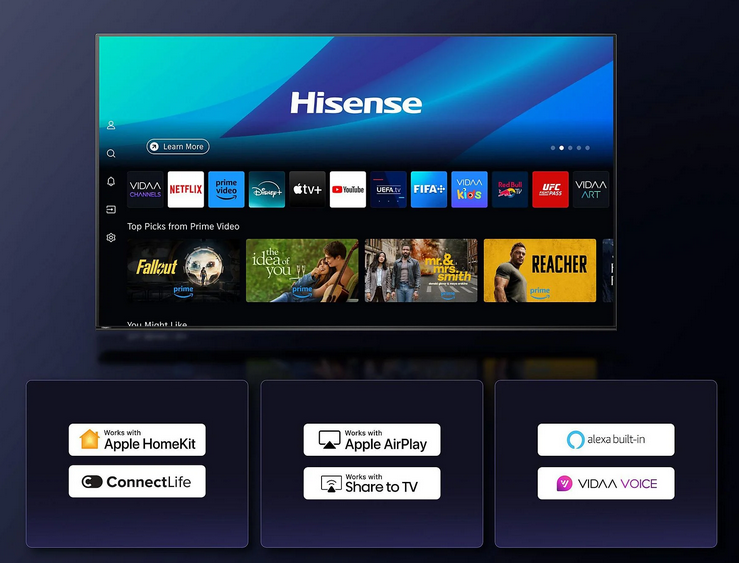 📺🎥🍿 HISENSE E7Q   98 QLED UHD smart TV 144 Hz für 1.399€ (statt 1.845€)