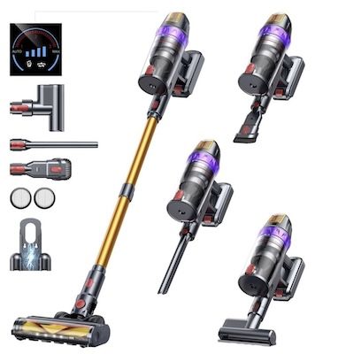 🧹 Buture VC90 Akku Staubsauger mit mehreren Aufsätzen für 76,39€ (statt 104€)