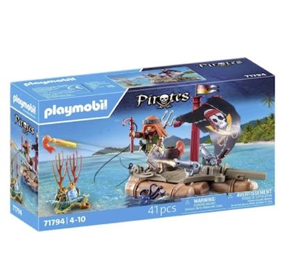 🏴‍☠️ Playmobil Pirates – Schatzbergung auf Piratenfloss (71794) ab 15,58€ (statt 21€)