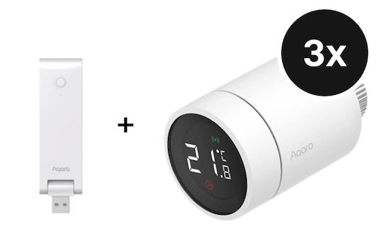 🌡️ 3x Aqara E1 Heizkörperthermostat (Matter) + M100 Hub für 99,95€ (statt 127€) 🌡️ 3x Aqara E1 Heizkörperthermostat (Matter) + M100 Hub für 99,95€ (statt 127€)