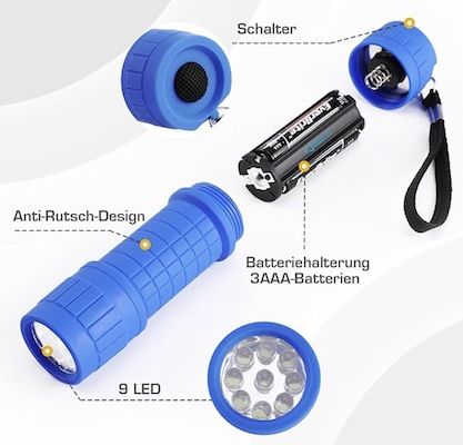 🔦 6x EverBrite Mini LED Taschenlampe inkl. Batterien ab 7,19€ (statt 17€)