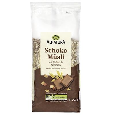 🥣 Alnatura Bio Schoko-Müsli, 750g für 3,68€ (statt 5€) – Prime