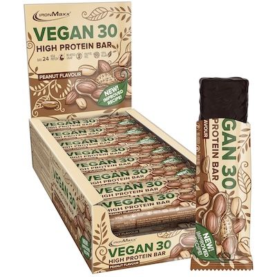 💪 24er Pack Vegan 30 Protein Bar Peanut (30% Protein) für 13,12€ (statt 24€)