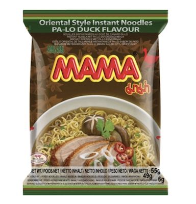 🦆 8x MAMA Instant Nudeln Pa Lo Ente, je 55g für nur 0,96€ inkl. Versand (statt 6€)