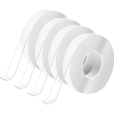 🖼️ 5x 4er Pack Nano-Gel doppelseitiges Klebeband (durchsichtig), extra stark für 4,45€ (statt 20€)