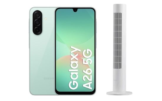 🔥📱 Samsung Galaxy A26 + Xiaomi Turmventilator nur 1€ + 15GB Vodafone 14,99€ mtl.