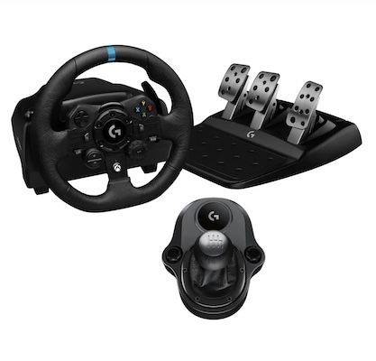 🏁 Logitech G923 Trueforce + Driving Force Shifter (Xbox/PC) für 336,91€ (statt 389€)