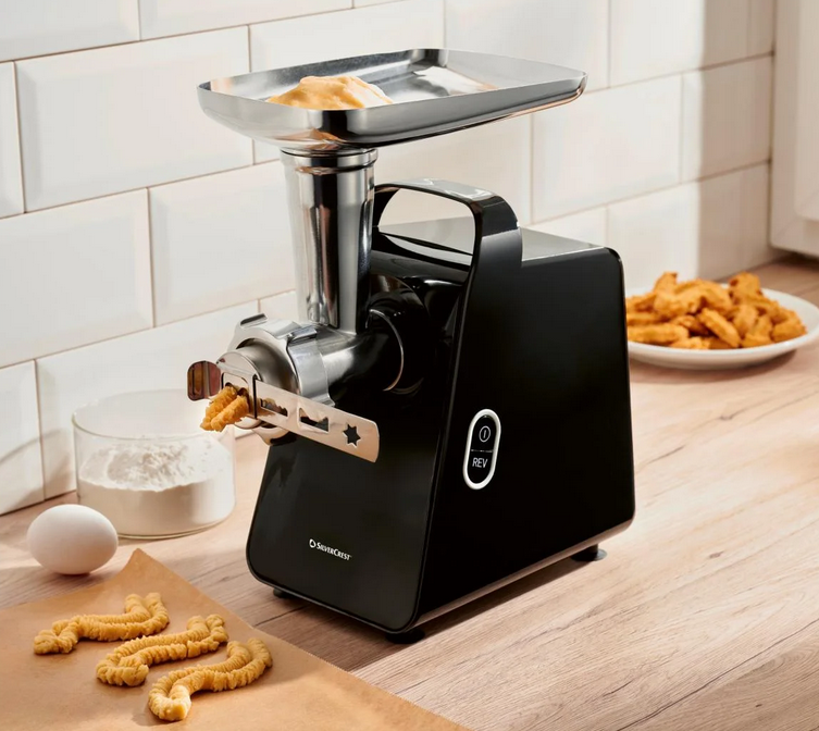 🥩🍩 Silvercrest SFWT 400 B1 elektrischer Fleischwolf für 45,94€ (statt 55€)