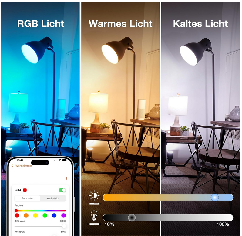 💡 LEDVANCE SMART+ MATTER 9W 806lm E27 LED Birne ab 4,90€ (statt 19€)