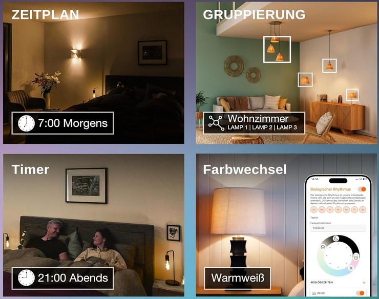 💡 LEDVANCE SMART+ MATTER 9W 806lm E27 LED Birne ab 4,90€ (statt 19€)