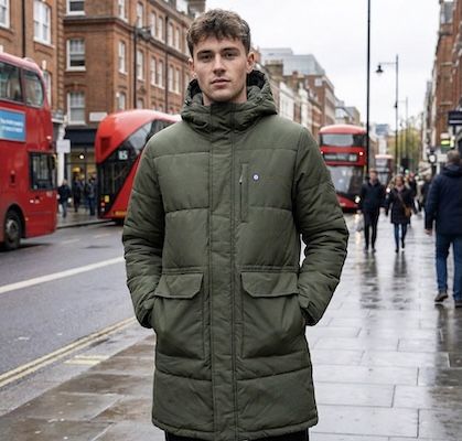 🔥 Krasser Preis 🧥 Lambretta Herren gefütterter Winter Parka nur 34,94€ (statt 69€)