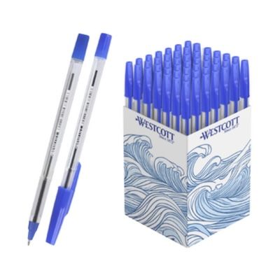 ✍️ 50x Westcott Kugelschreiber, Strickstärke M 0,5mm für 7€ (statt 10€)