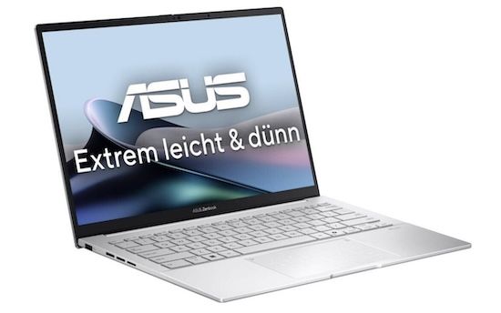 💻 ASUS Zenbook 14 OLED UX3405 mit Intel Core Ultra 7 für 1.005,77€ (statt 1.299€)