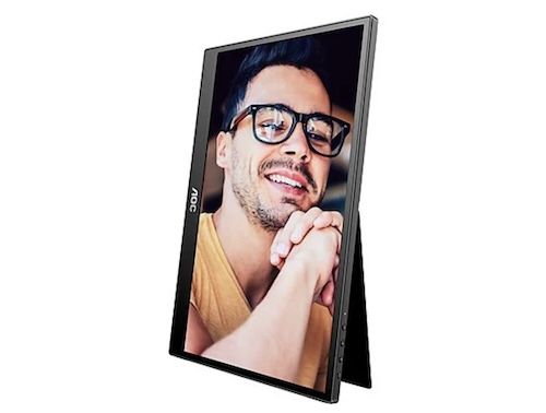 🖥️ AOC 16T3EA   15,6 Zoll Full HD tragbarer Monitor ab 59€ (statt 117€)