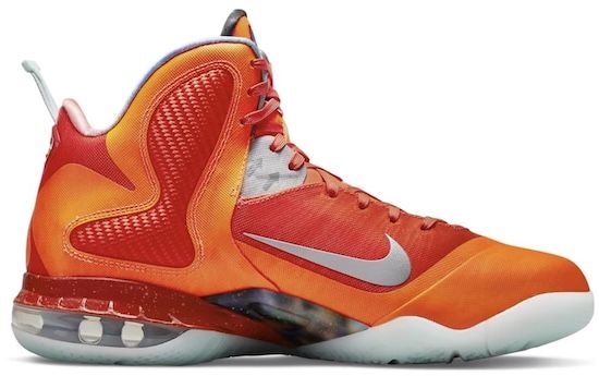 👟 Nike LeBron 9 Big Bang (2022) Sneaker in Orange für 70,95€ (statt 129€)   nur Gr. 40 42.5
