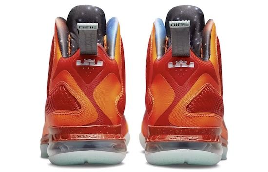 👟 Nike LeBron 9 Big Bang (2022) Sneaker in Orange für 70,95€ (statt 129€)   nur Gr. 40 42.5