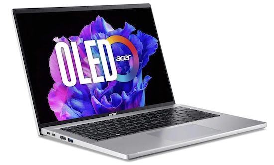 💻 Acer Swift Go SFG14   14 2,8K OLED Notebook mit 16GB/512GB ab 750,99€ (statt 802€)