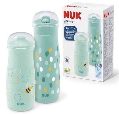 🍼 NUK Mini-Me Cup Set mit Sip & Flip-Aufsätze für 4,89€ (statt 17€)