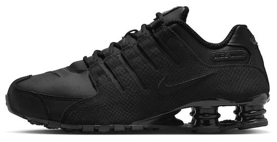 👟 Nike Shox NZ in all Black für 88,79€ (statt 119€)   Gr. 40 bis 44