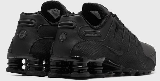 👟 Nike Shox NZ in all Black für 88,79€ (statt 119€)   Gr. 40 bis 44