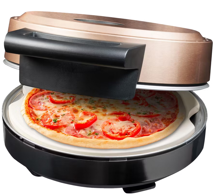 Bestron APZ5 Pizzasteinofen Ø 32 cm 1.500W für 38,90€ (statt 53€)