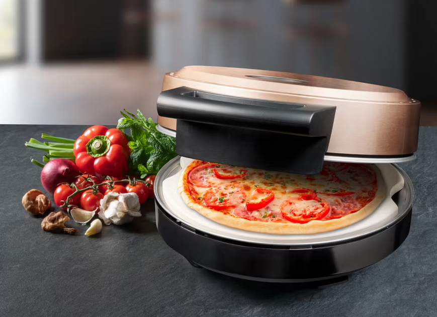 Bestron APZ5 Pizzasteinofen Ø 32 cm 1.500W für 38,90€ (statt 53€)