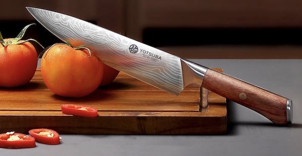 🔪 YOTSUBA Kochmesser 20cm mit Edelholzgriff ab 11,31€ (statt 21€)