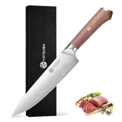 🔪 YOTSUBA Kochmesser 20cm mit Edelholzgriff ab 11,31€ (statt 21€)