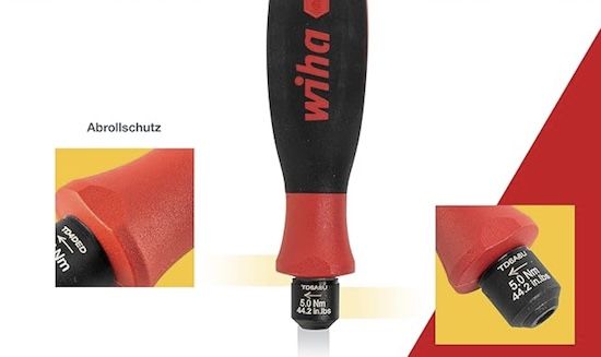 🪛 Wiha easyTorque fest eingesteller Drehmoment Schraubendreher für 24€ (statt 38€)