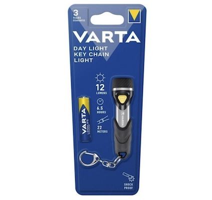 🔦 VARTA Taschenlampe LED inkl. Batterie für 2,80€ (statt 7€)
