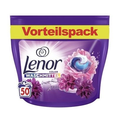 🧺 50 WL Lenor Waschmittel Color-Pods Blütentraum ab 12€ (statt 17€)