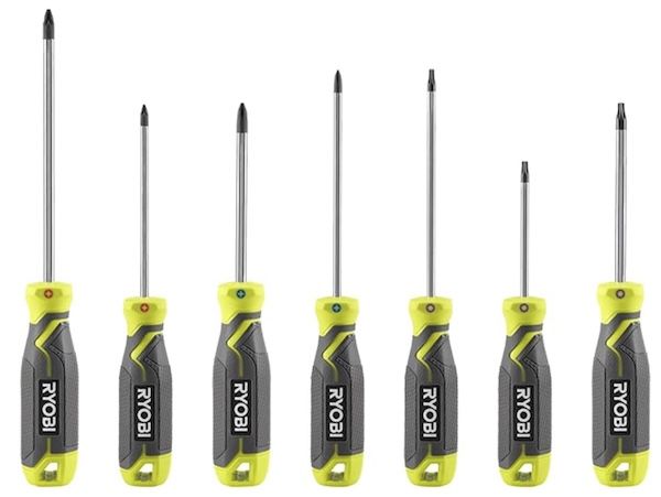 🪛 RYOBI Schraubendreher-Set, 7-tlg. ab 13,46€ (statt 23€) 🪛 RYOBI Schraubendreher Set, 7 tlg. ab 13,46€ (statt 23€)