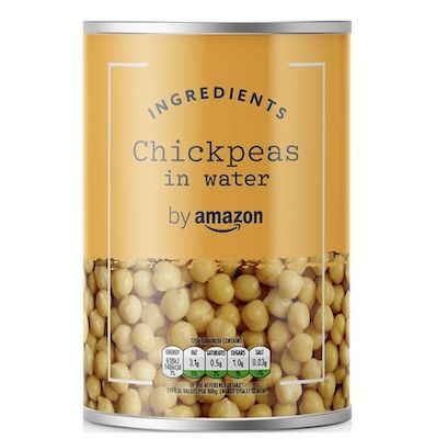 🫛 by Amazon Kichererbsen in Wasser, 400g ab 0,61€ (statt 1,47€) – Prime