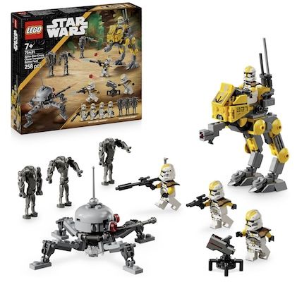 🪖 LEGO Star Wars – Klonsoldaten des 327. Sternenkorps Battle Pack (75431) ab 24,99€ (statt 31€)