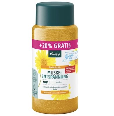 💆‍♀️ Kneipp Badekristalle Muskel Entspannung, 720g für 3,75€ (statt 5€) – Prime