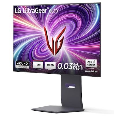 🖥️ LG UltraGear 32GS95UX – 32 Zoll OLED Gaming-Monitor für 700,99€ (statt 899€)