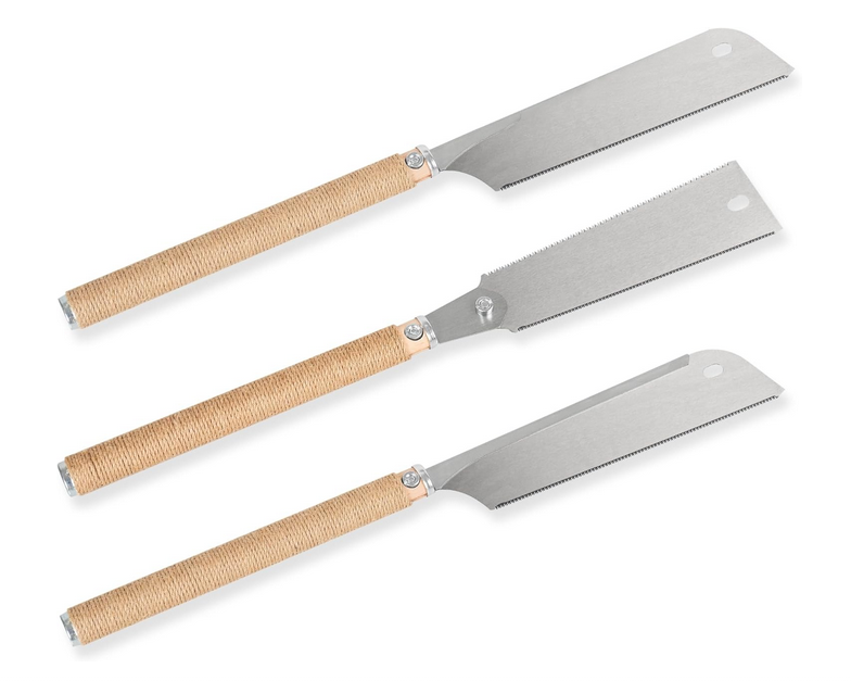 WALTER Japansägen Set: Dozuki + Ryoba + Kataba Handsägen für 29,90€ (statt 50€)